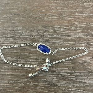 Kendra Scott bracelet in Cobalt Cats Eye